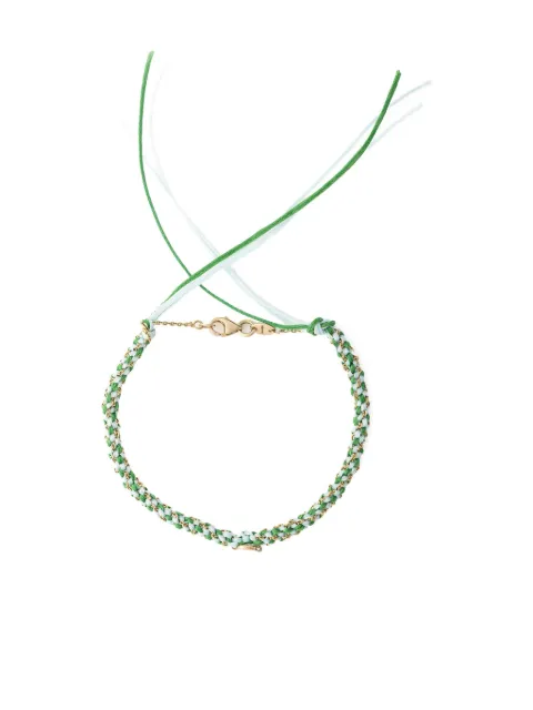 Lisa O 9K yellow gold Na Gioia diamond bracelet 