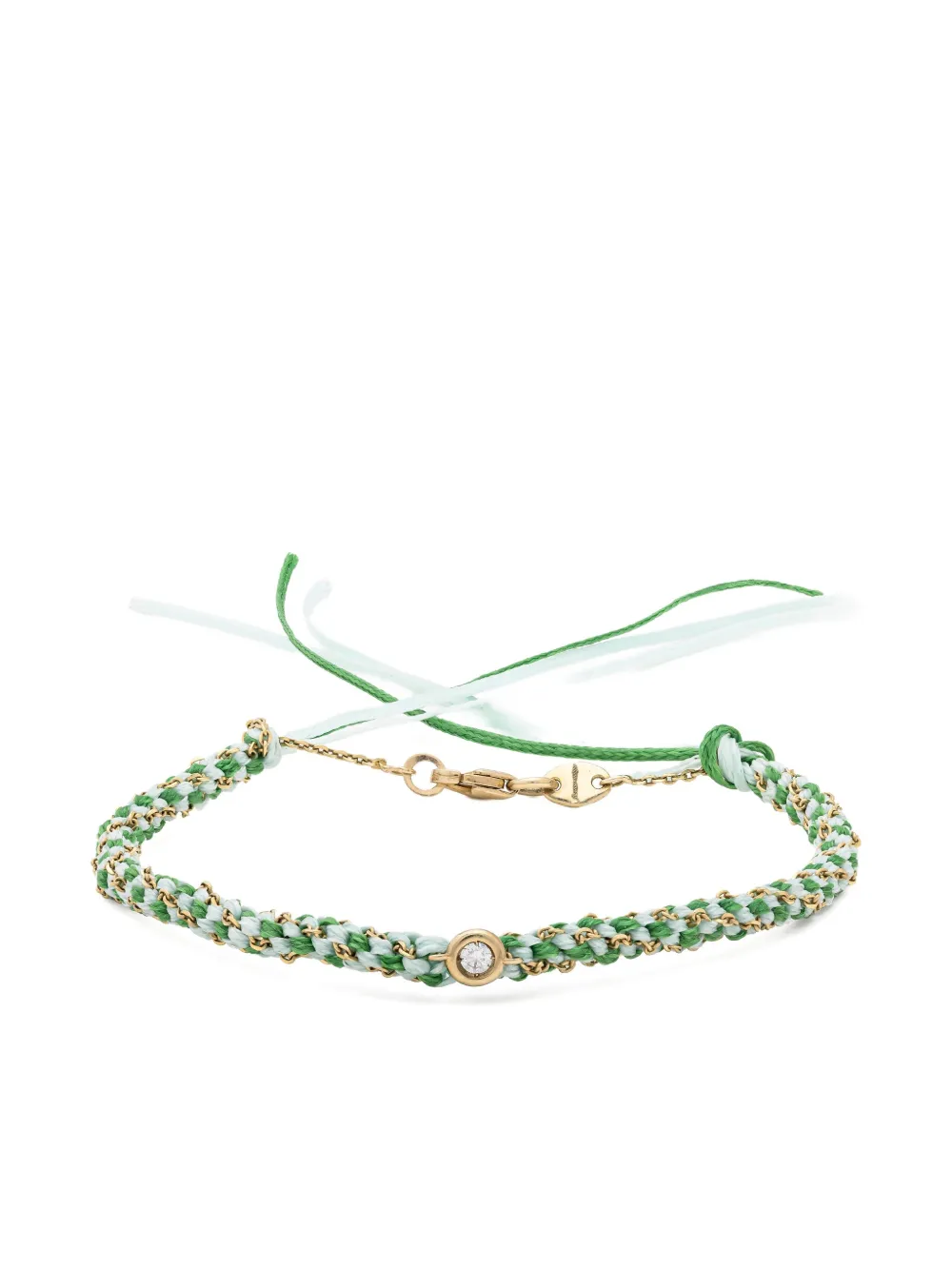 Lisa O 9K yellow gold Na Gioia diamond bracelet | Fine Jewelry | Image 2