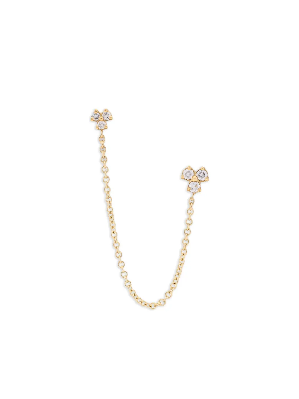 Touti Bo 18K yellow gold Penelope diamond earring | Image 2