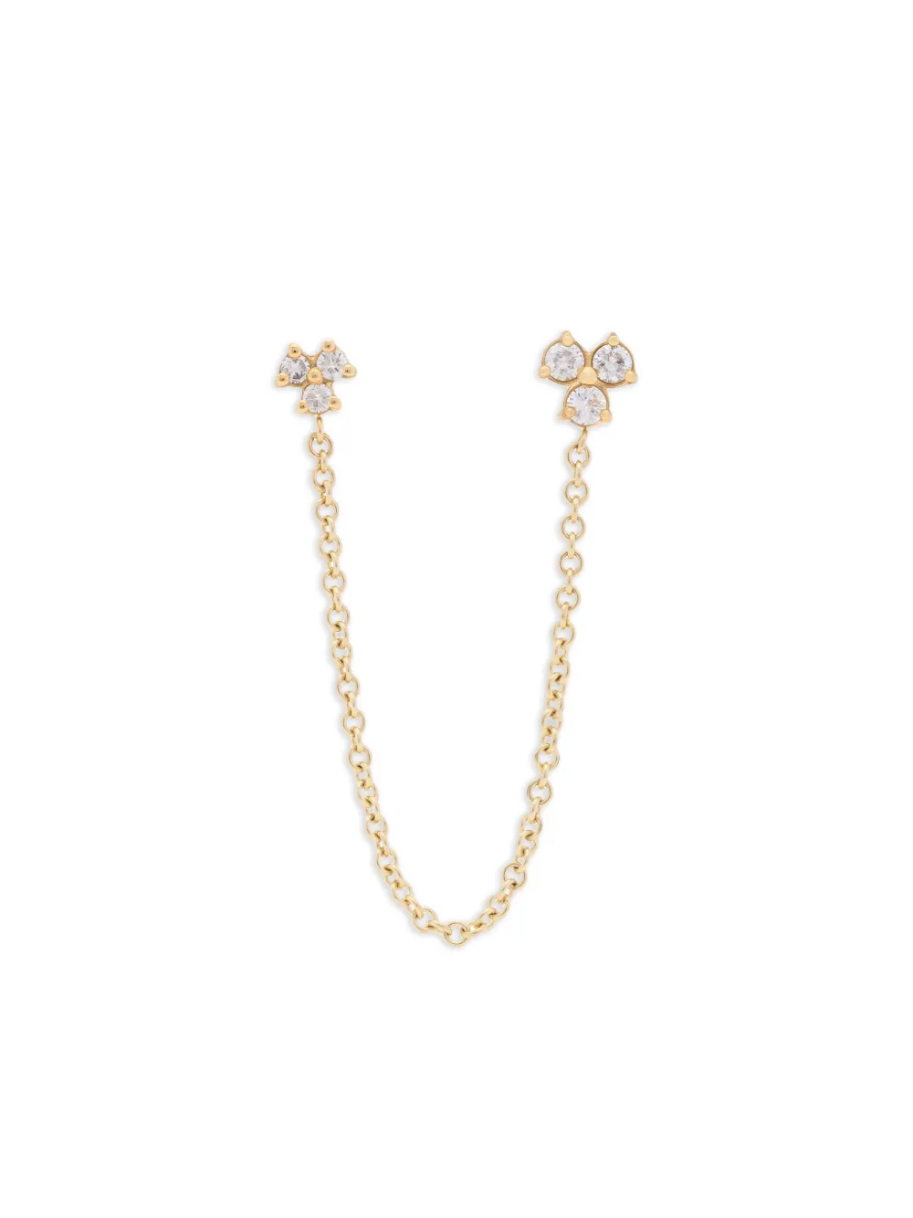 Touti Bo 18K yellow gold Penelope diamond earring | Gold | Image 1