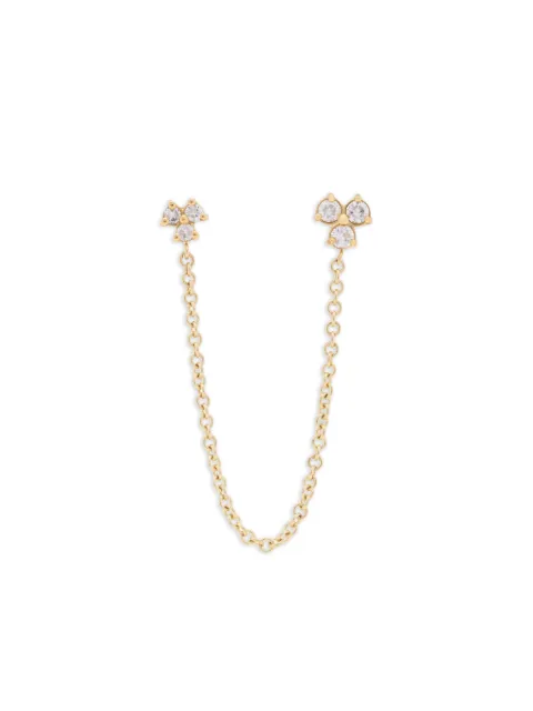 Touti Bo 18K yellow gold Penelope diamond earring 