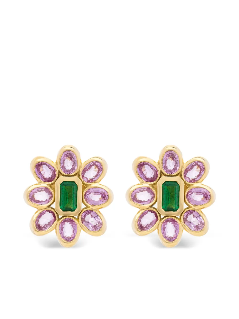 Future Fortune 18kt yellow gold Baby Bloom earrings - ゴールドトーン Future Fortune 18kt yellow gold Baby Bloom earrings - ゴールドトーン
