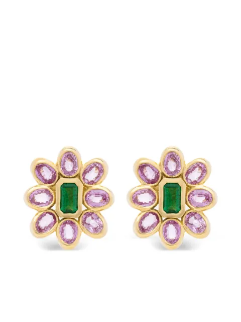 Future Fortune 18kt yellow gold Baby Bloom earrings