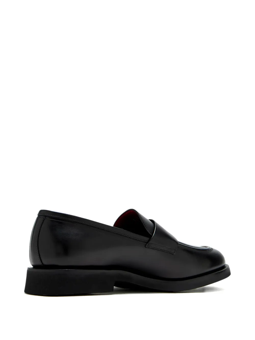 Barrett penny-strap leather loafers - Zwart