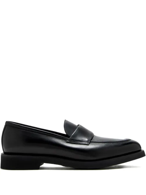 Barrett penny-strap leather loafers