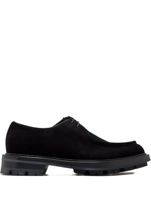 Barrett lace-up suede derby shoes