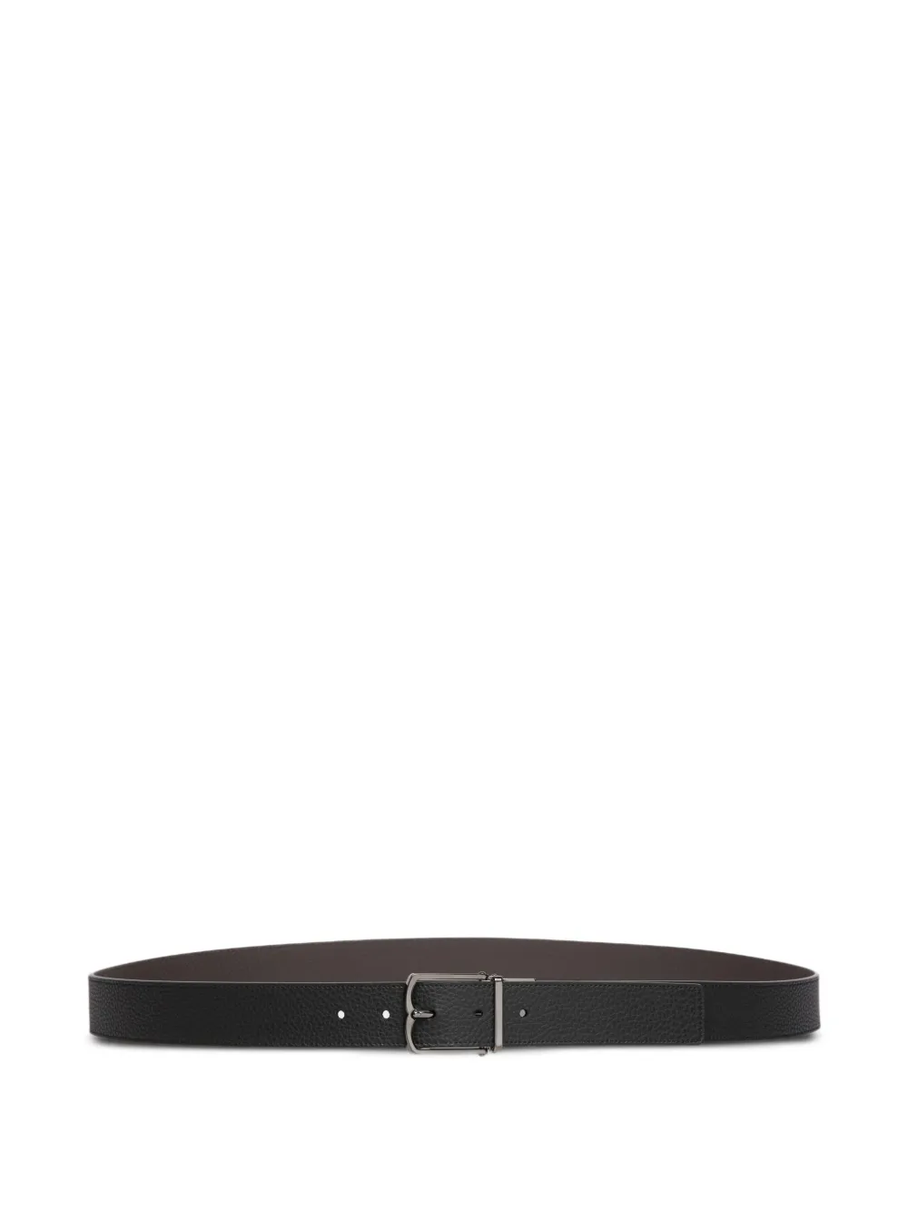 Bally reversible grained leather belt | Black | Image 1