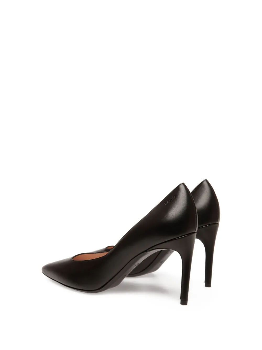 Bally leather pointed-toe pumps Black