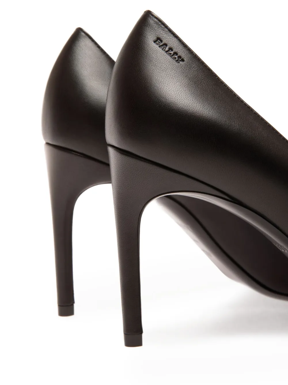Bally leather pointed-toe pumps Black