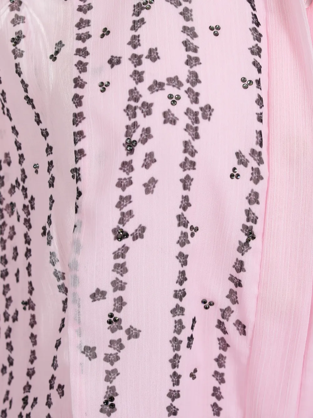 Genny Jumpsuit verfraaid met pailletten Roze