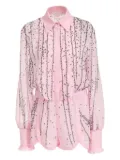 Genny sequin-embellished jumpsuit - Pink