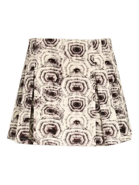 Genny pleated mini skirt