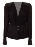 Genny silk top - Black