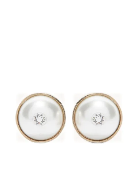 Genny circular-design earrings