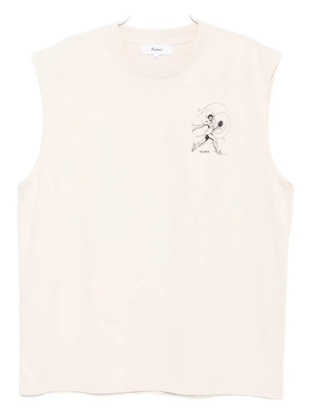 Palmes training tank top | Neutrals | Image 1