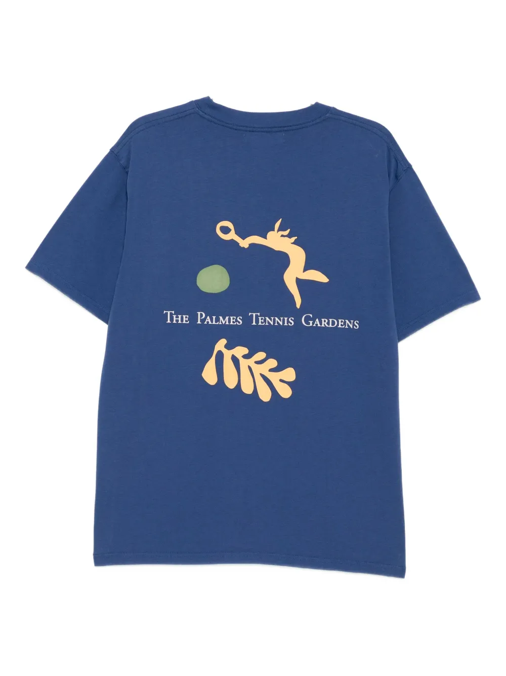Palmes Garden T-shirt Blauw
