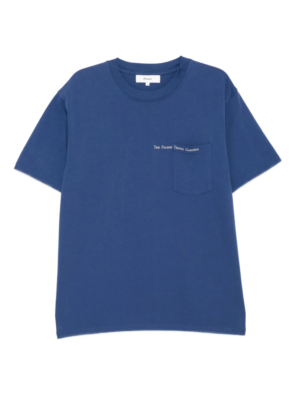Palmes Garden T-shirt Blauw