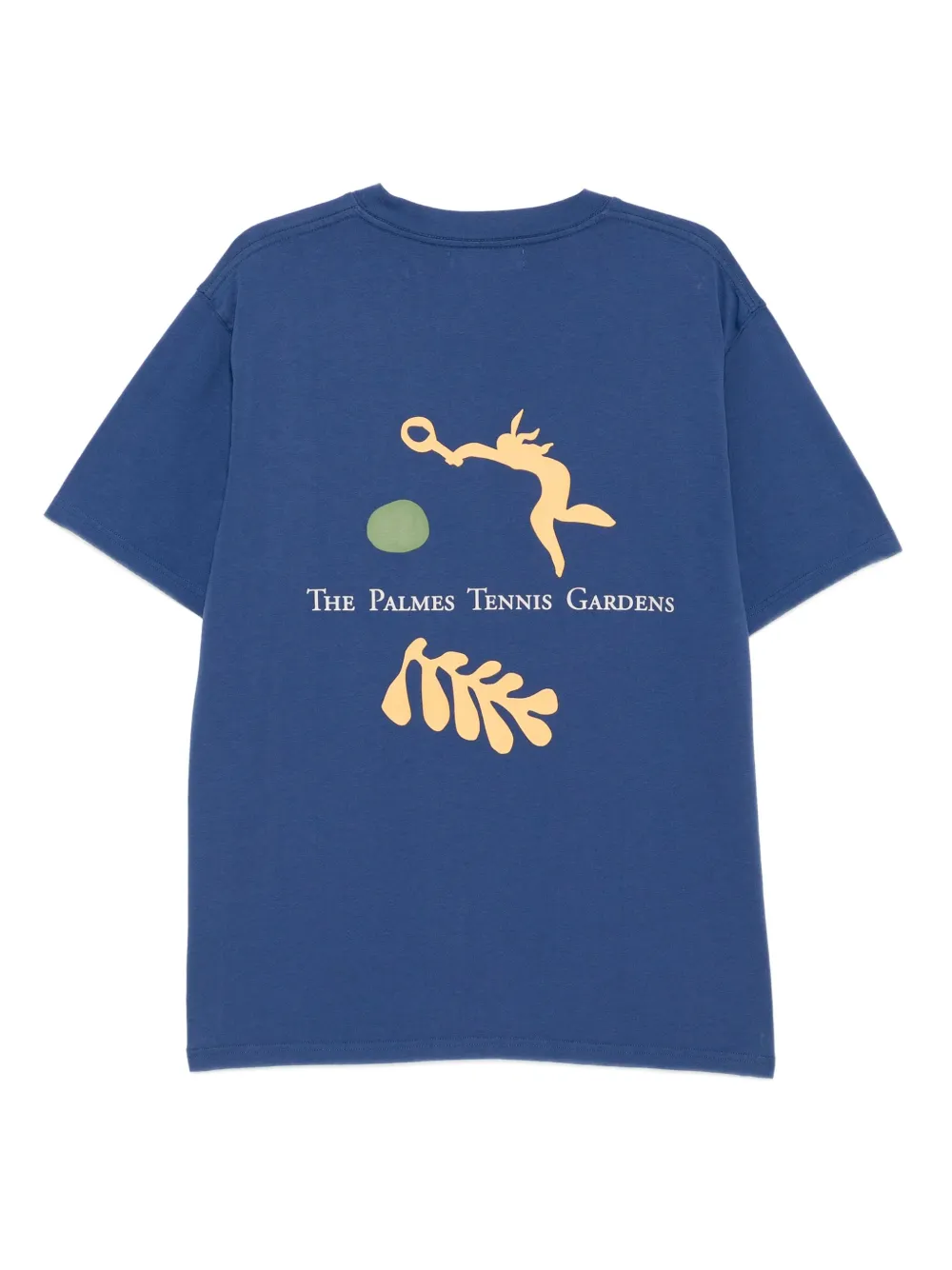 Palmes Garden T-shirt - Blauw