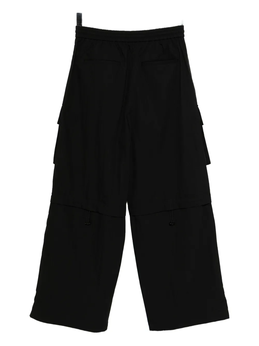 Juun.J Cargo broek met patchwork Zwart
