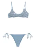 MC2 Saint Barth rhinestone-embellished bikini - Blue