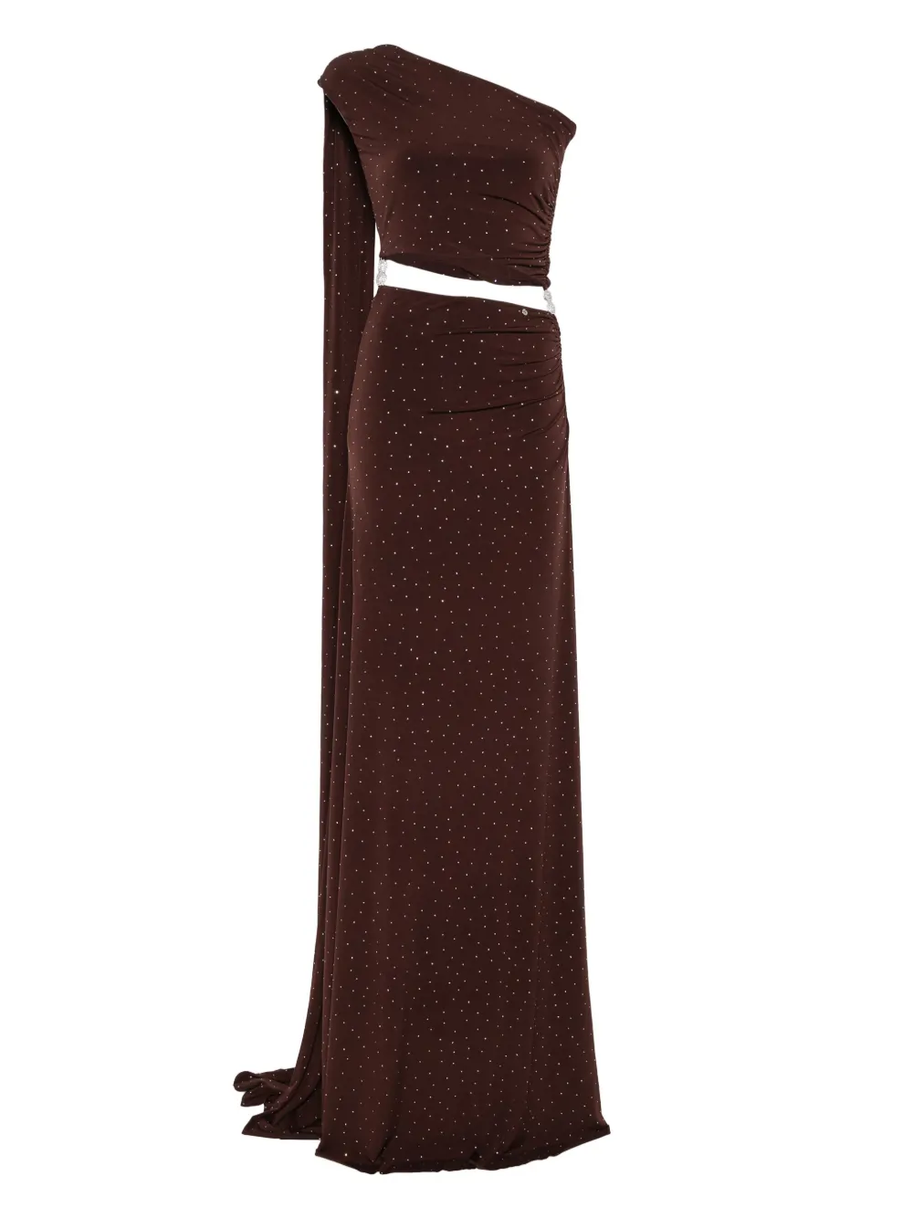NISSA rhinestone-embellished gown | marrón | Image 1