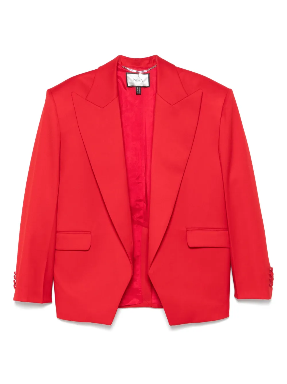 NISSA blazer con botones | rojo | Image 1