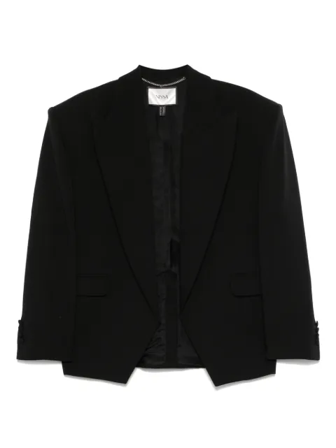 NISSA shoulder-pads oversized blazer