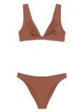 MC2 Saint Barth plunge-style bikini - Brown