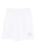 Joshua Sanders Piquet Smiley shorts - White