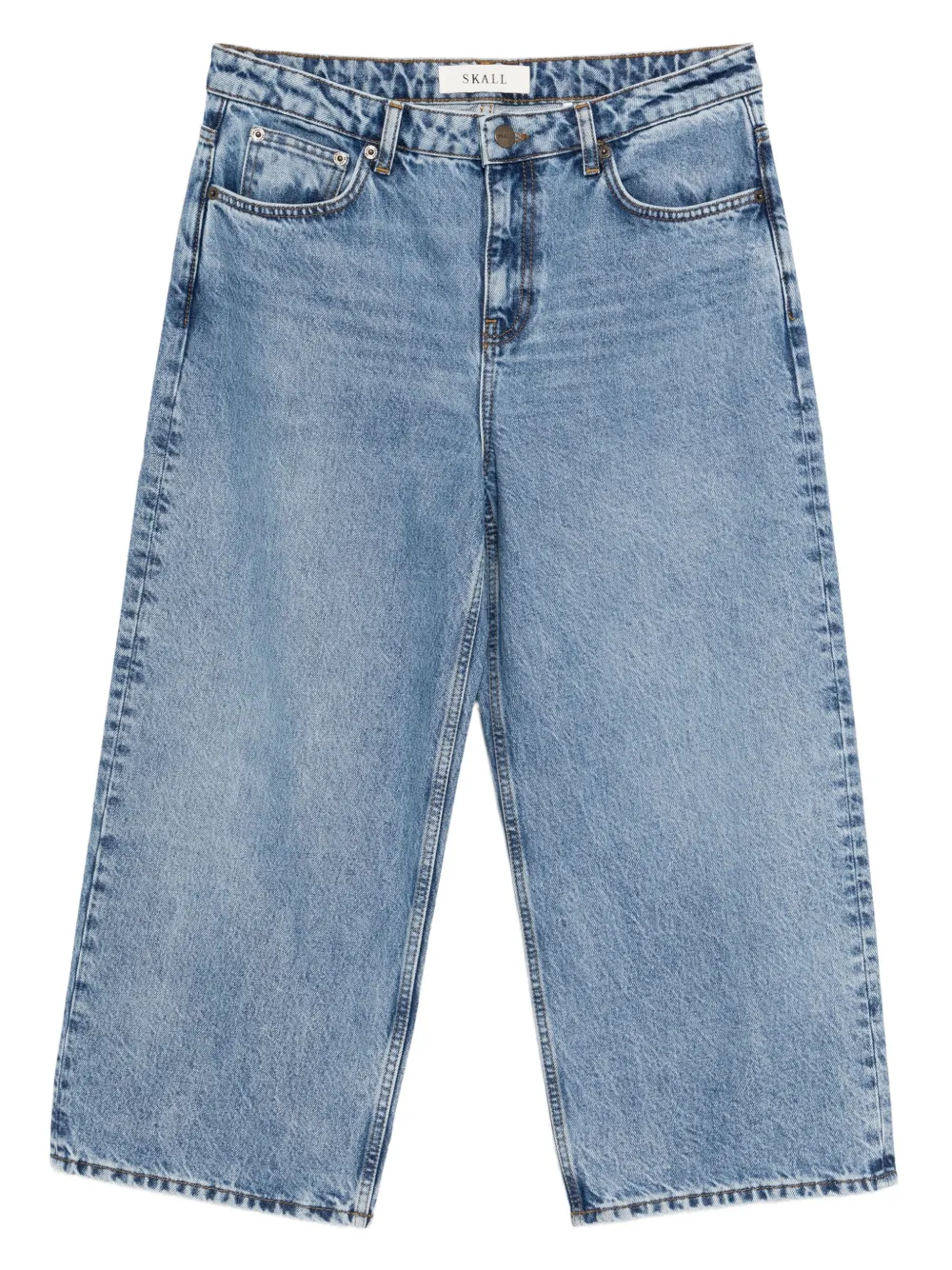 Skall Studio Taylor cropped jeans Blauw