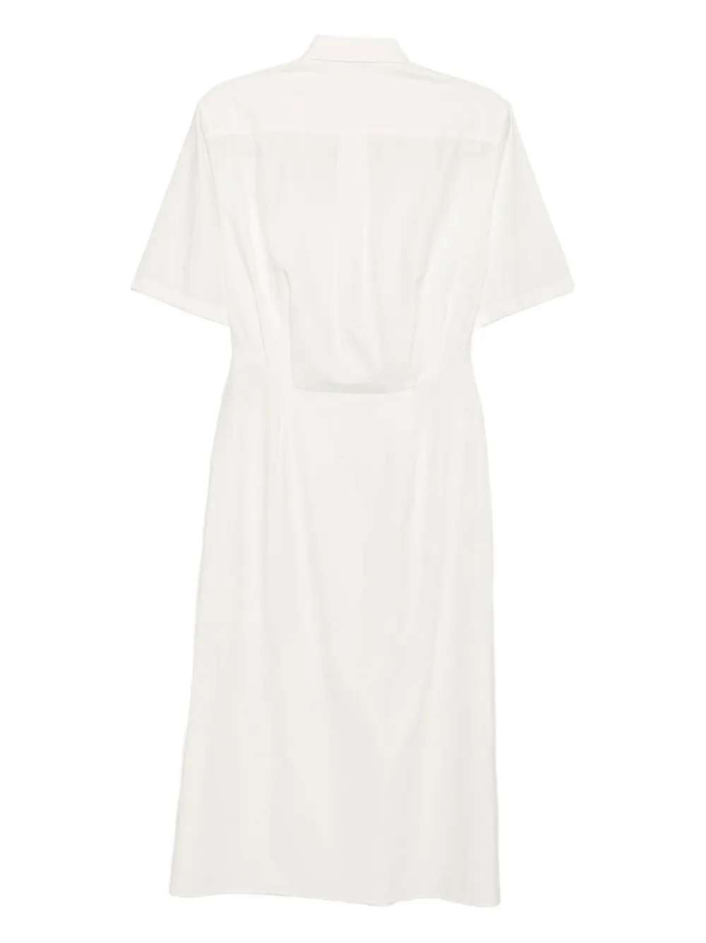 Auralee Finx twill blousejurk - Wit