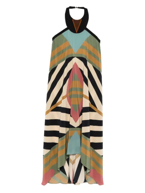 Volantis robe mi-longue Saba à dos nu