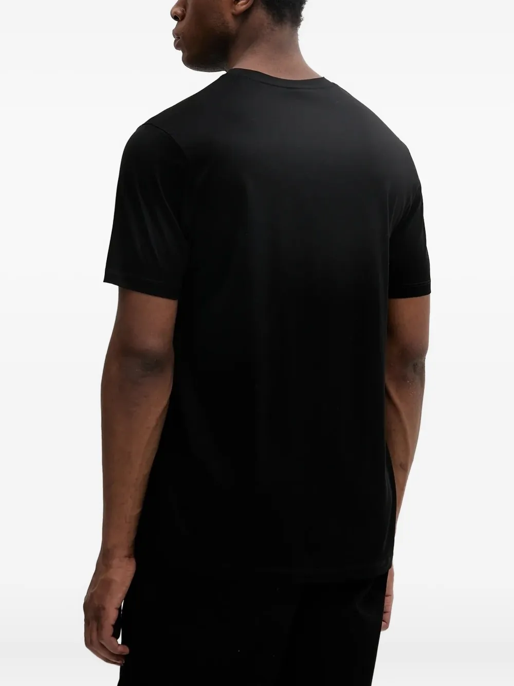 Paul & Shark T-shirt met logodetail Zwart