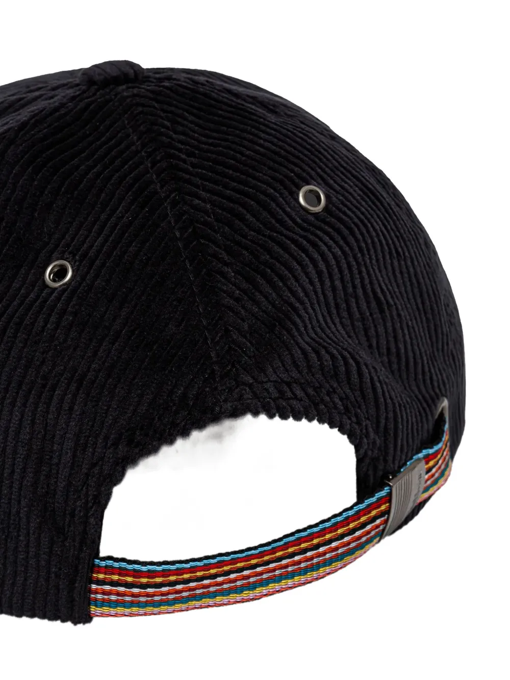 Paul Smith Corduroy Cap In Black