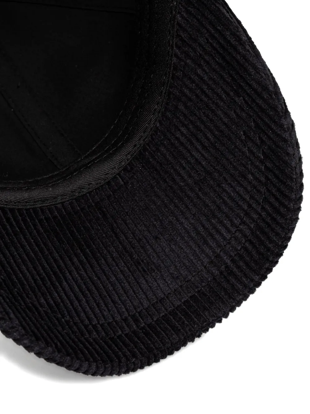 Paul Smith Corduroy Cap In Black