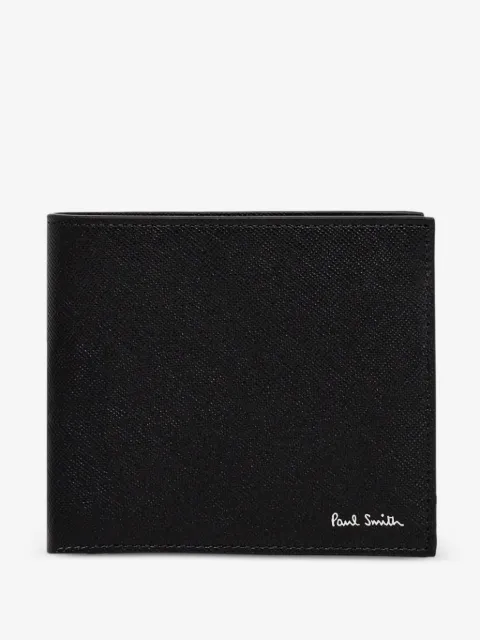 Paul Smith محفظة جلد بملمس مميز