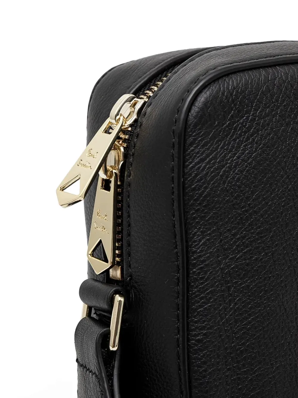 Paul Smith stripe-detail messenger bag Zwart