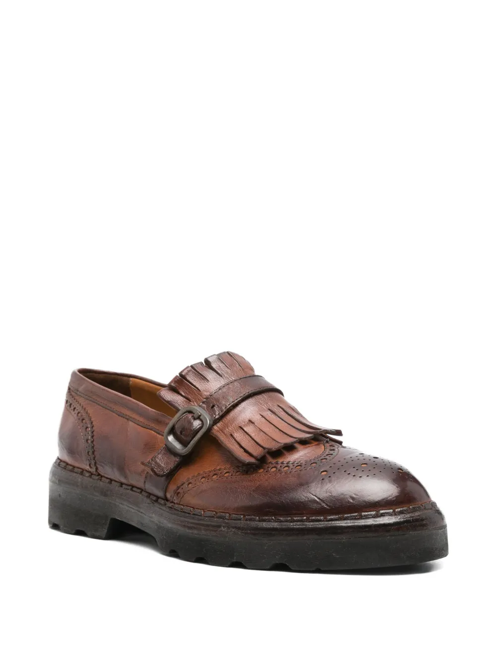 Eleventy zapatos monk con borlas en la hebilla | Image 2