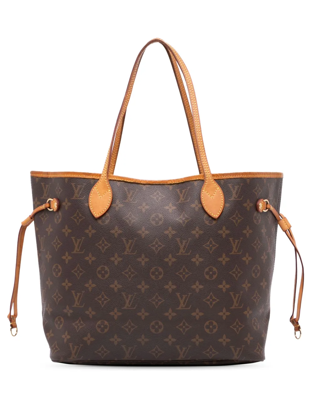 Louis Vuitton Pre-Owned 2011 Monogram Neverfull MM tote bag - ブラウン Louis Vuitton Pre-Owned 2011 Monogram Neverfull MM tote bag - ブラウン