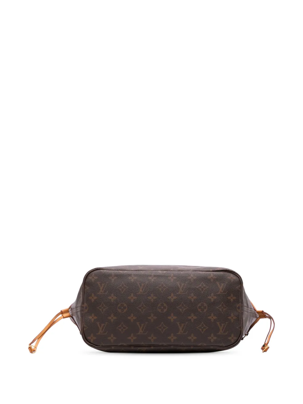 Pre-owned Louis Vuitton 2011 Monogram Neverfull Mm Tote Bag In Brown