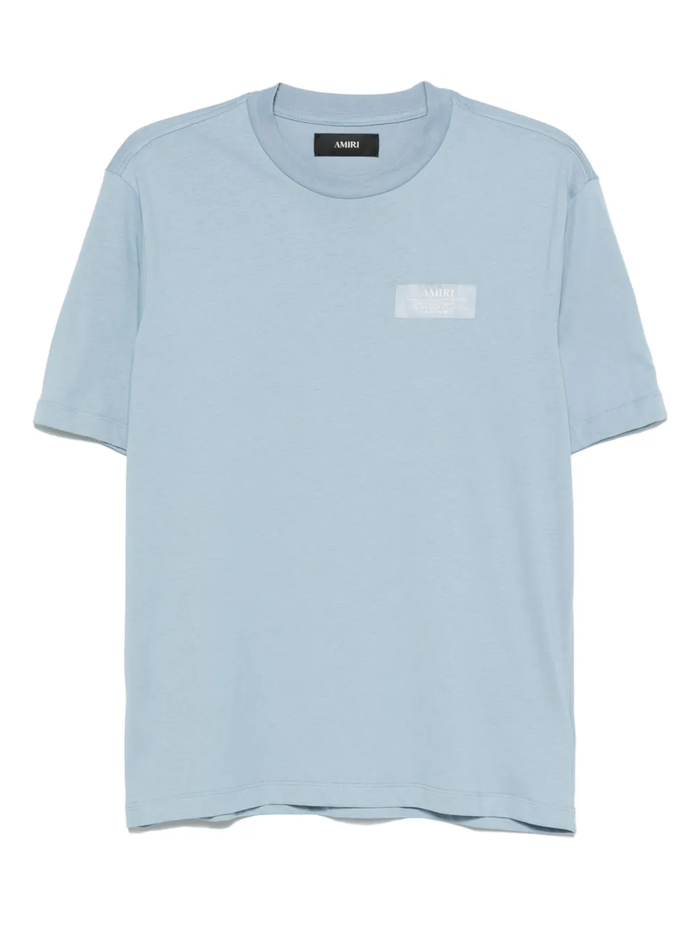 AMIRI Katoenen T-shirt met logolabel Blauw