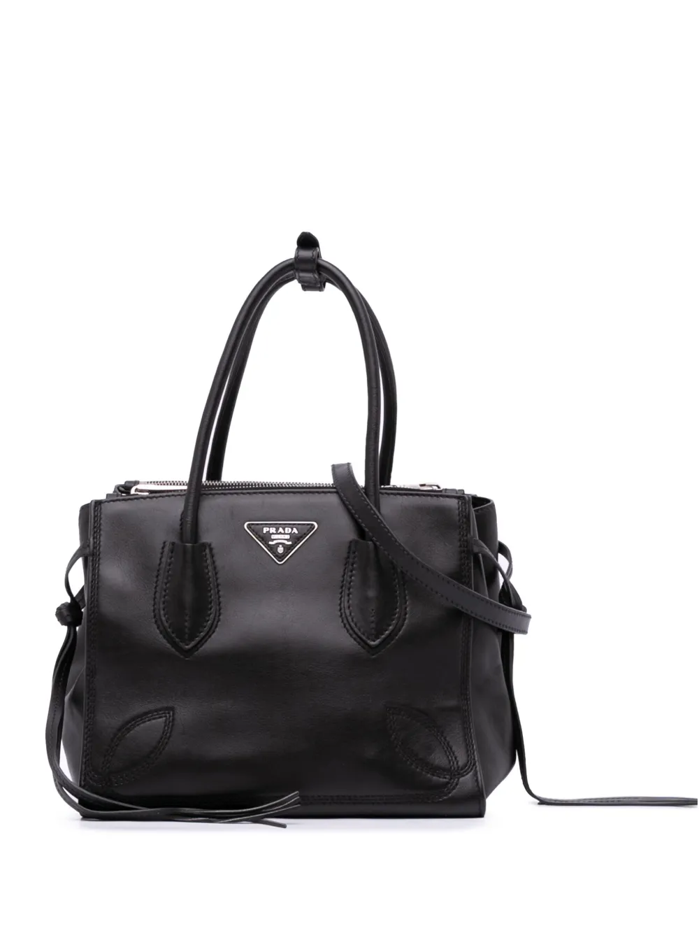 Prada Pre-Owned 2000-2024 City Calf Sport Twin Pocket satchel | Black | Image 1