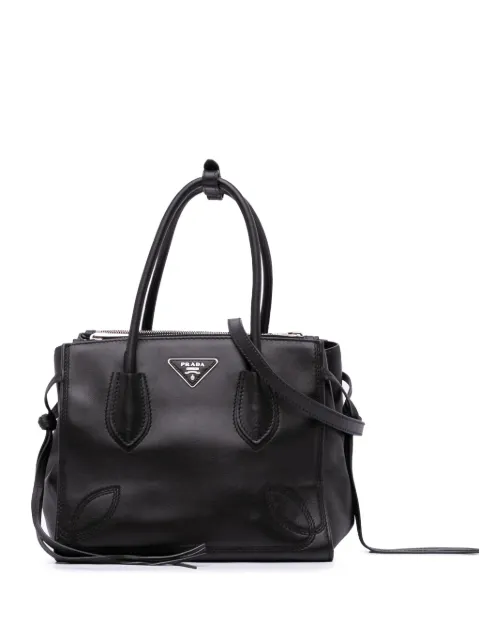 Prada Pre-Owned 2000-2024 City Calf Sport Twin Pocket satchel