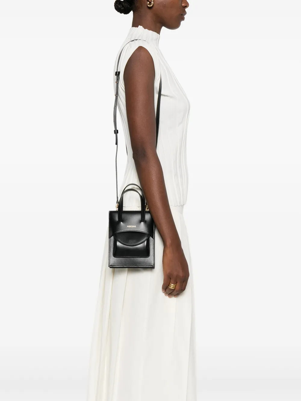 HIDESINS Flap J tote bag - Zwart