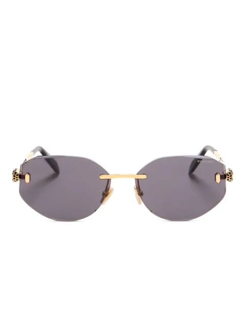 Bvlgari lunettes de soleil à monture géométrique