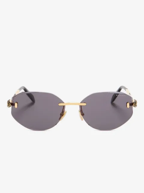 Bvlgari geometric-frame sunglasses