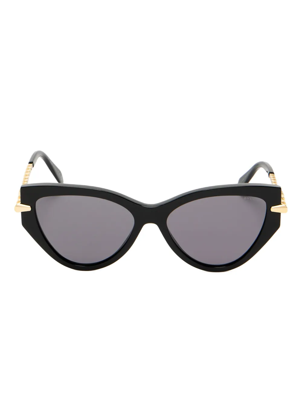 Bvlgari Serpenti zonnebril met cat-eye montuur Zwart
