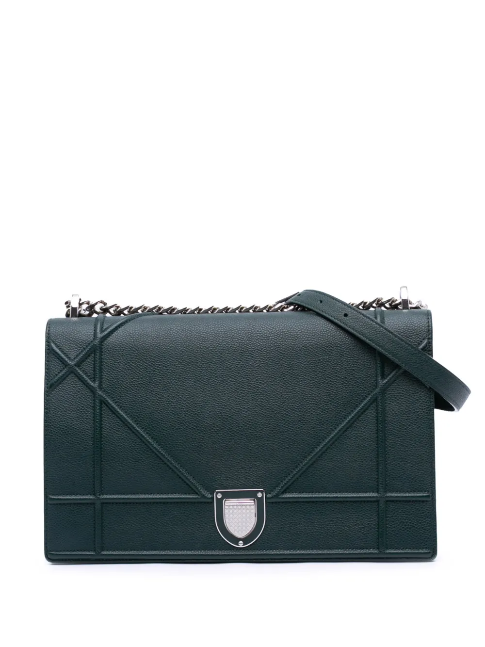 Christian Dior Pre-Owned 2015 ミディアム グレインカーフスキン ディオラマ フラップ ショルダーバッグ - Christian Dior Pre-Owned 2015 ミディアム グレインカーフスキン ディオラマ フラップ ショルダーバッグ -