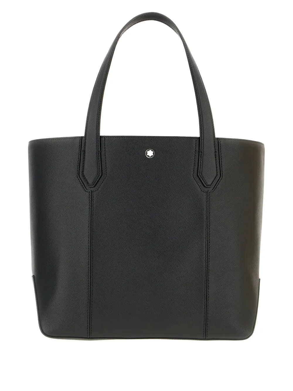 Montblanc leather tote bag | Black | Image 1