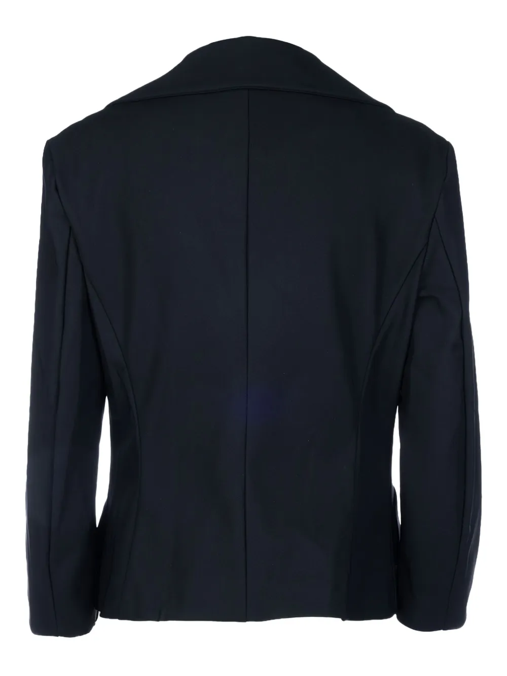 Chiara Boni La Petite Robe Single-button Notched Jacket In Black